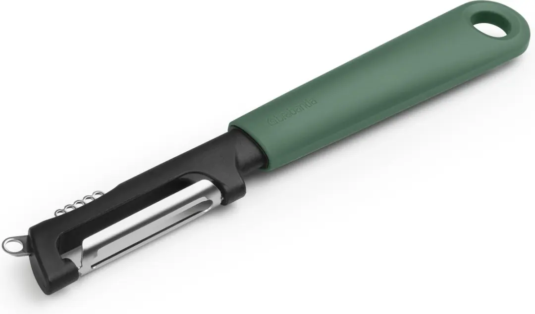 Brabantia Tasty+ Dunschiller Plus Zesteur - Draaibaar - Fir Green