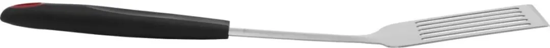 Westmark Barbecuespatel 43cm - Roestvrij staal - Zwart/Zilver/Rood