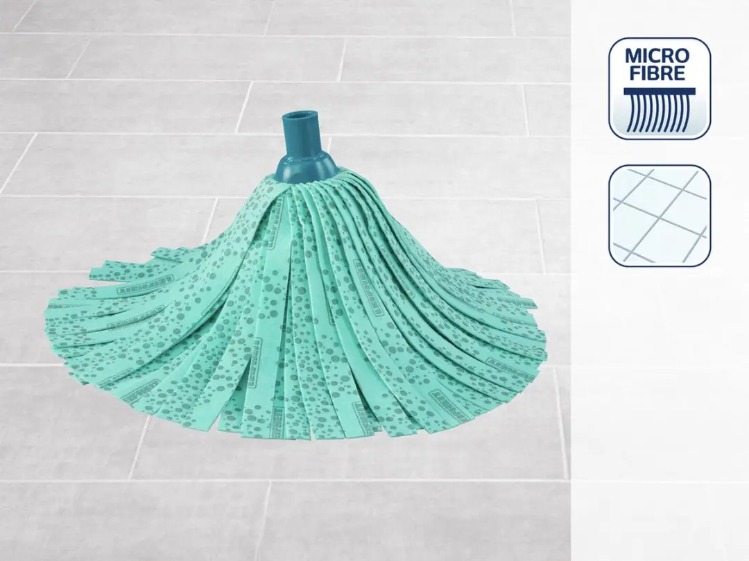 Leifheit Classic Vervangingskop Mop 52069 - Turquoise