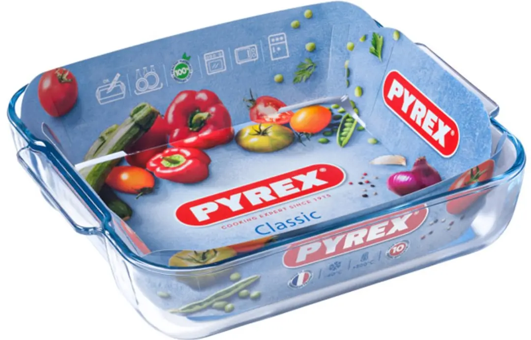 PYREX Essentials Ovenschaal 2L - 25x21x6cm Transparant