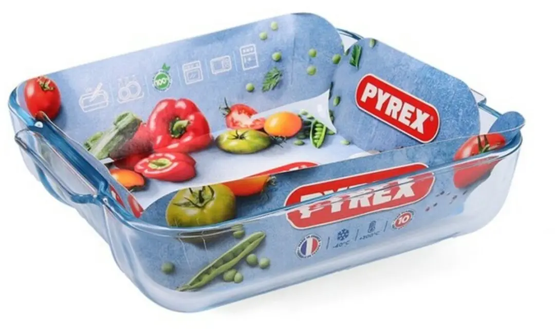 PYREX Essentials Ovenschaal 2L - 25x21x6cm Transparant