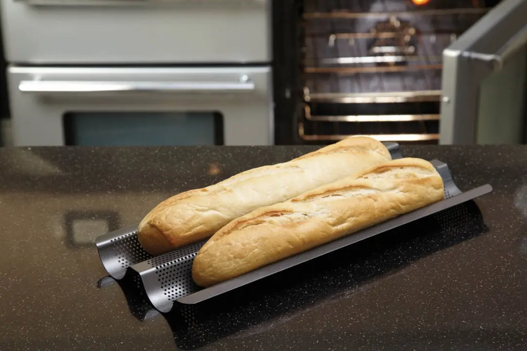 Masterclass Stokbroodvorm 39x16cm - Zwart - afbeelding 6 van 6