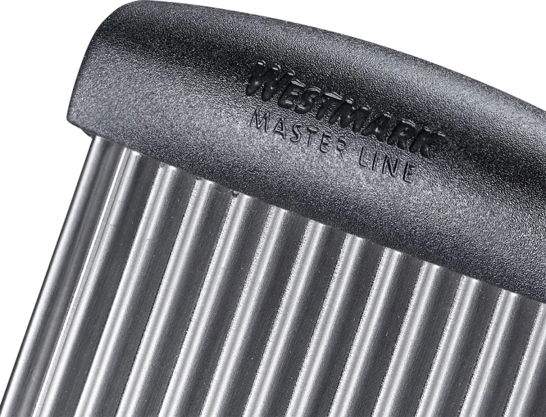 Westmark Crinkle Cutter Master Line Snijder - Roestvrij staal - Zwart/Zilver