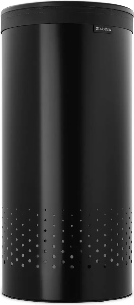 Brabantia Wasmand 35L - Matt Black/Dark Grey