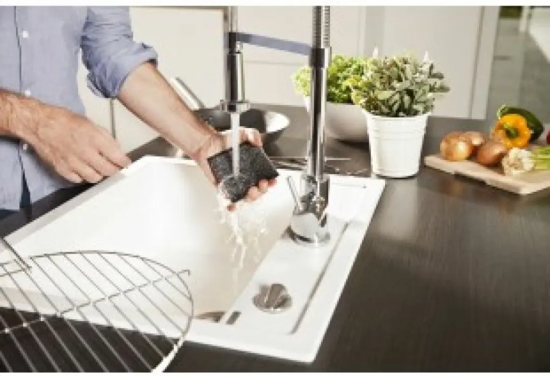 Vileda Glitzi Power Inox Schuurspons - 2 Stuks