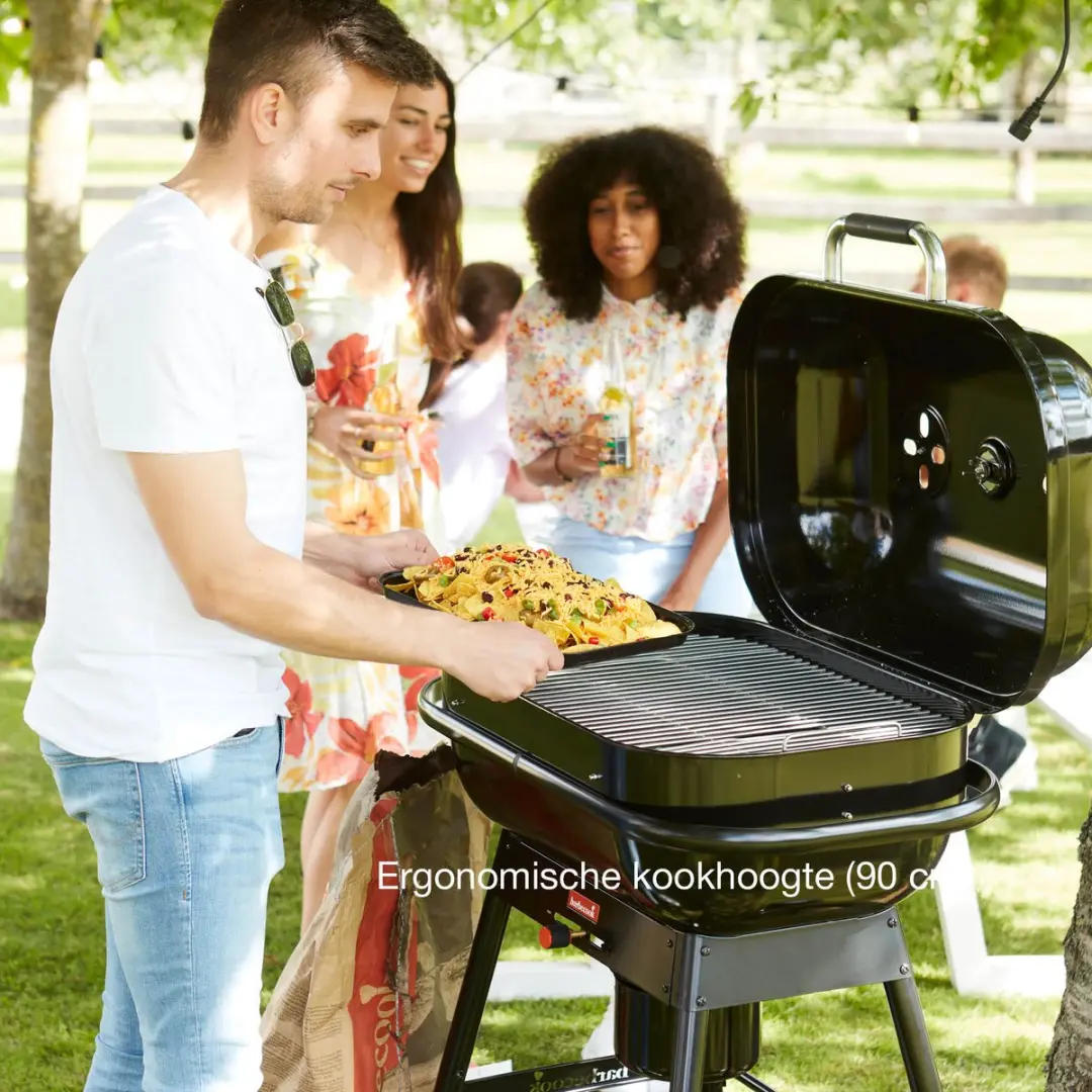 Barbecook Magnus Original Houtskoolbarbecue 14 Burgers - Zwart