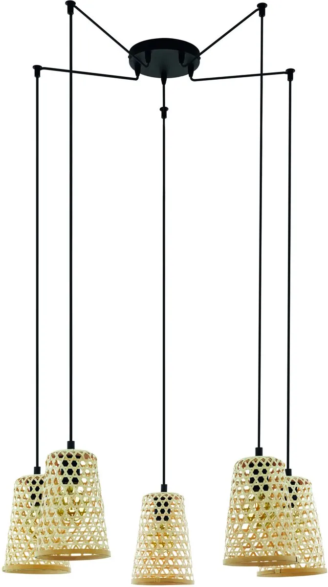 Eglo Claverdon Hanglamp 5xE27