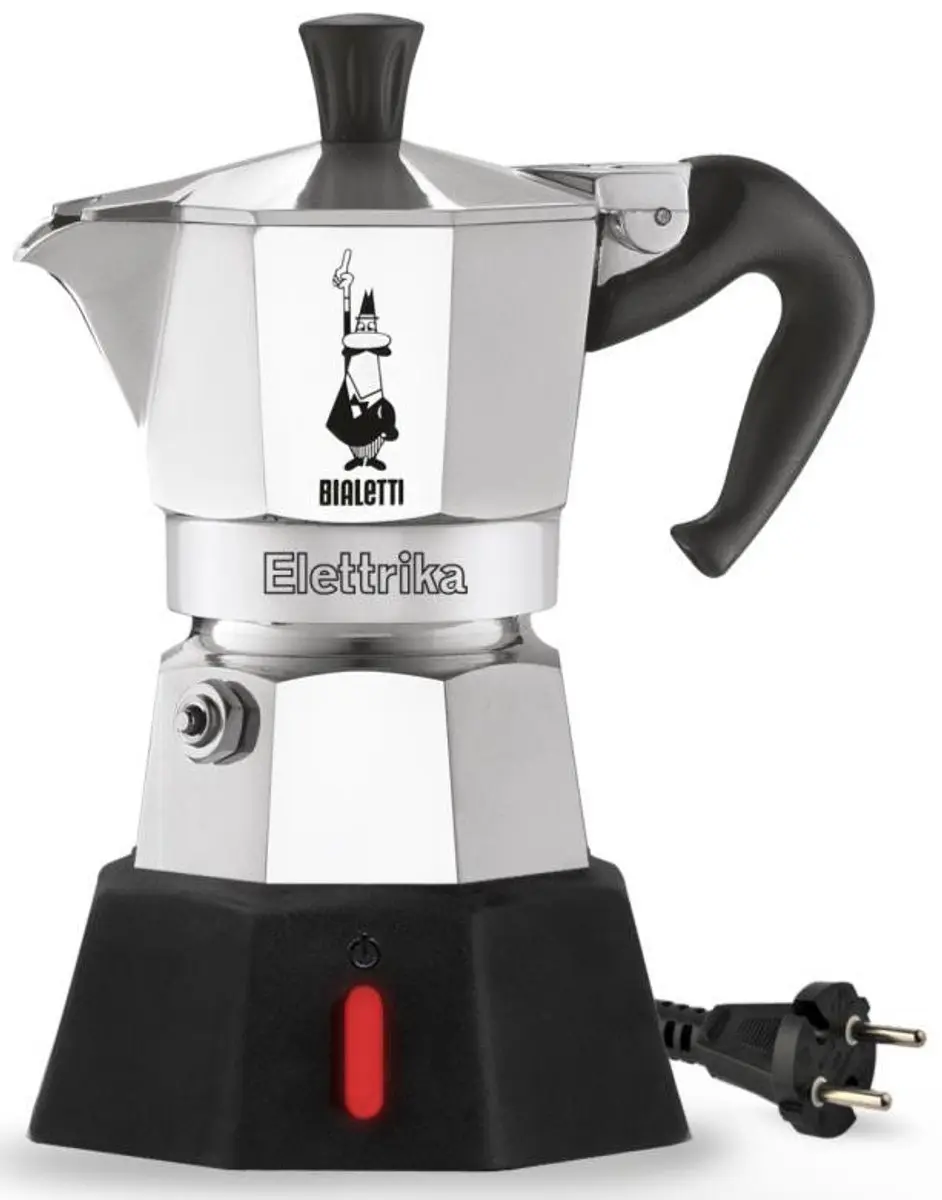 Bialetti Moka Elektrika 2 Kops - 230V - Zilver