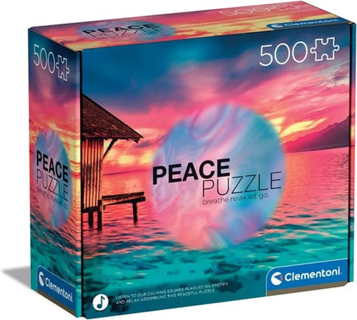 Clementoni Peace Puzzel 500 Stuks