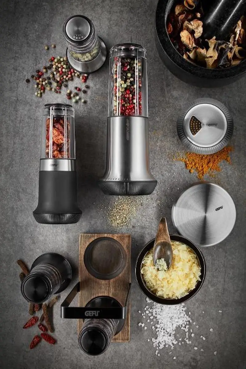 GEFU X-PLOSION Pepermolen 11cm - Zwart