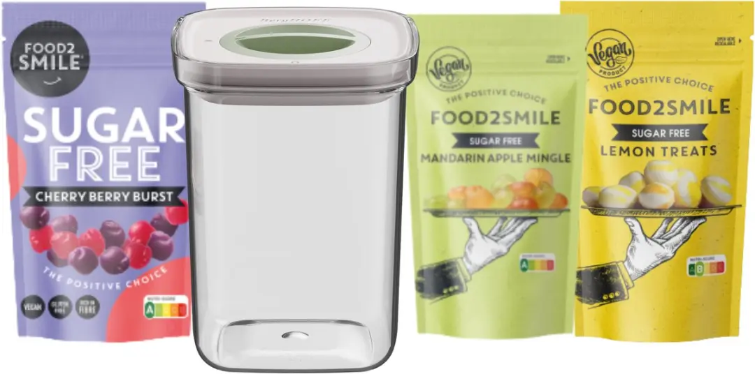 BergHOFF Food2Smile Smart Seal 1L Snoepbox