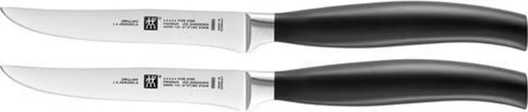 Zwilling Five Star Steakmessenset 2-delig - Zwart/Zilver