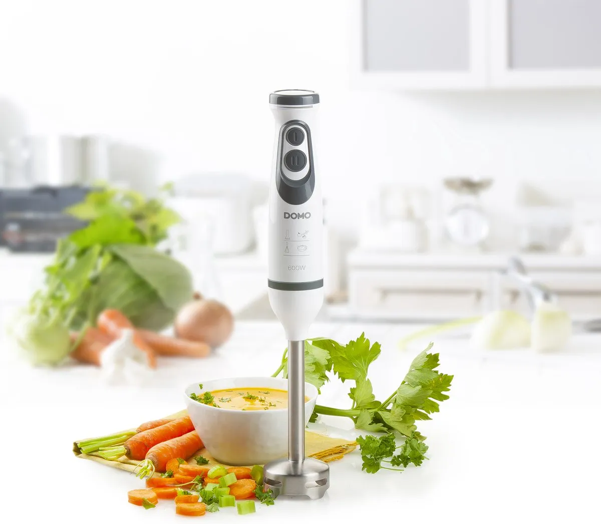 Domo DO1089M Staafmixer Set - 600W - 99 standen