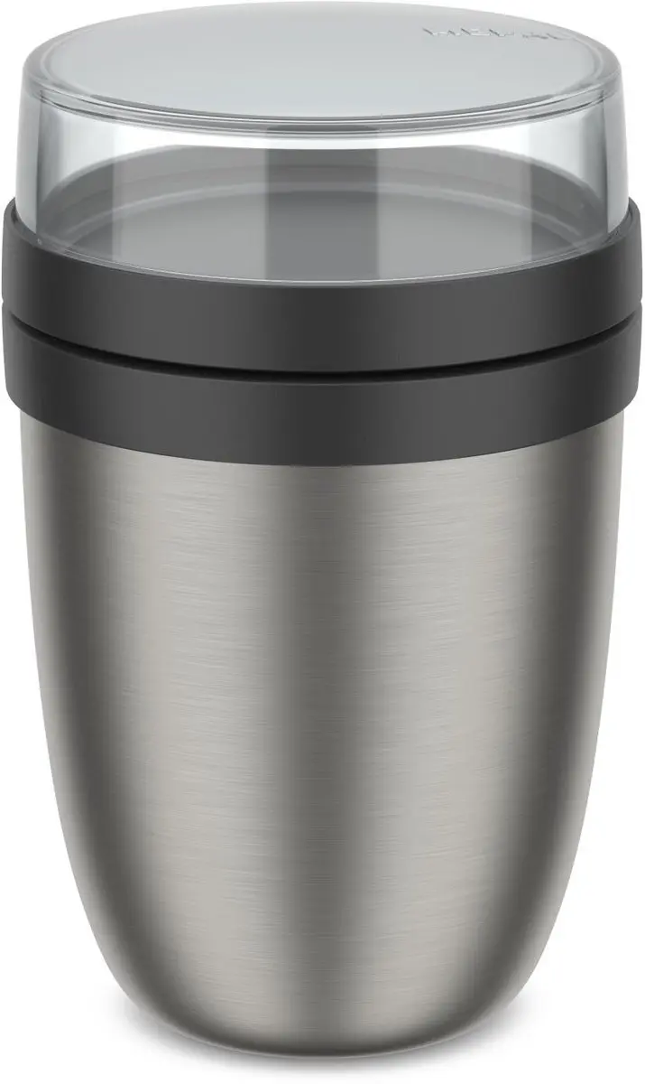 Mepal Isoleer Lunchpot Ellipse 500ml - Nordic Black