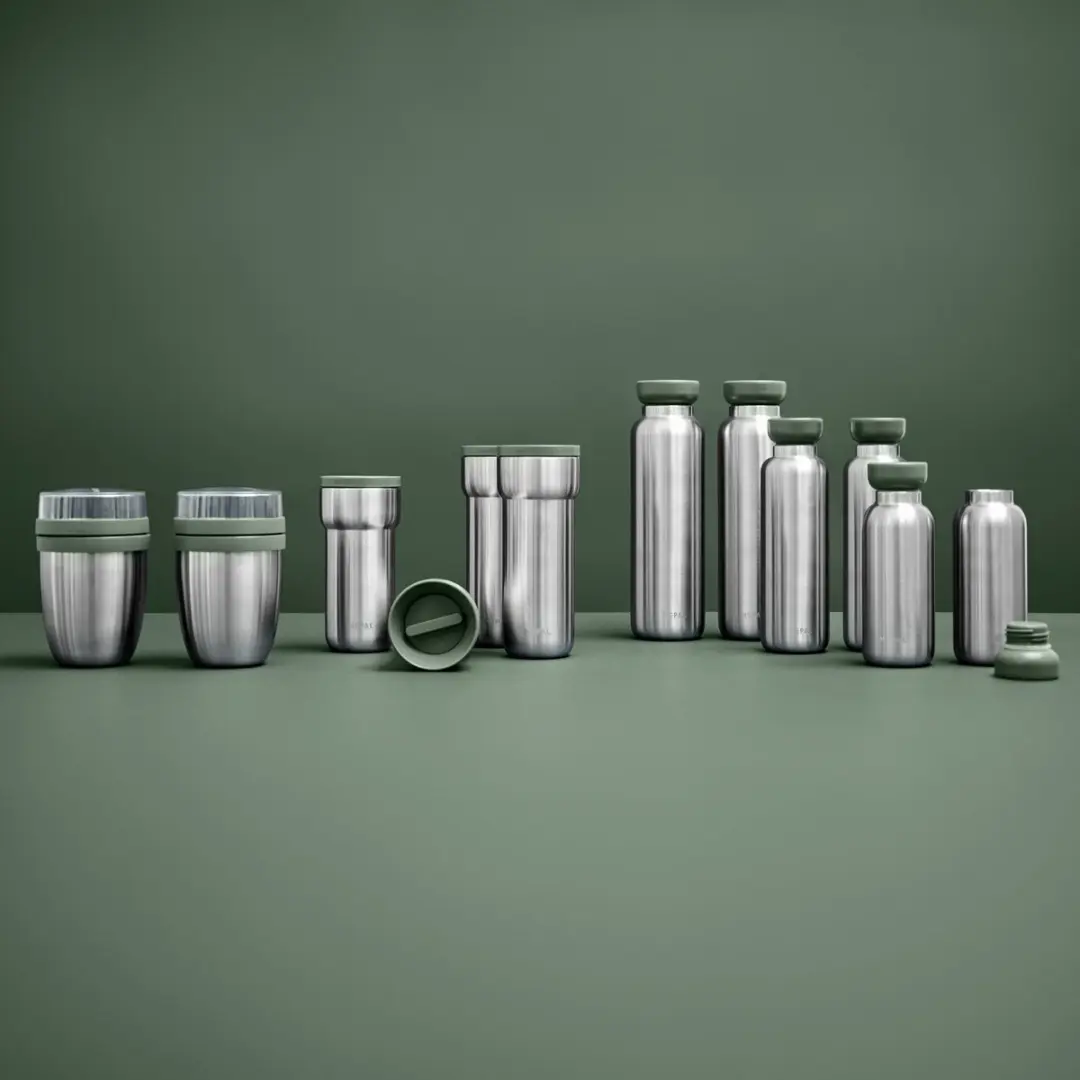 Mepal Isoleer Lunchpot Ellipse 500ml - Nordic Black