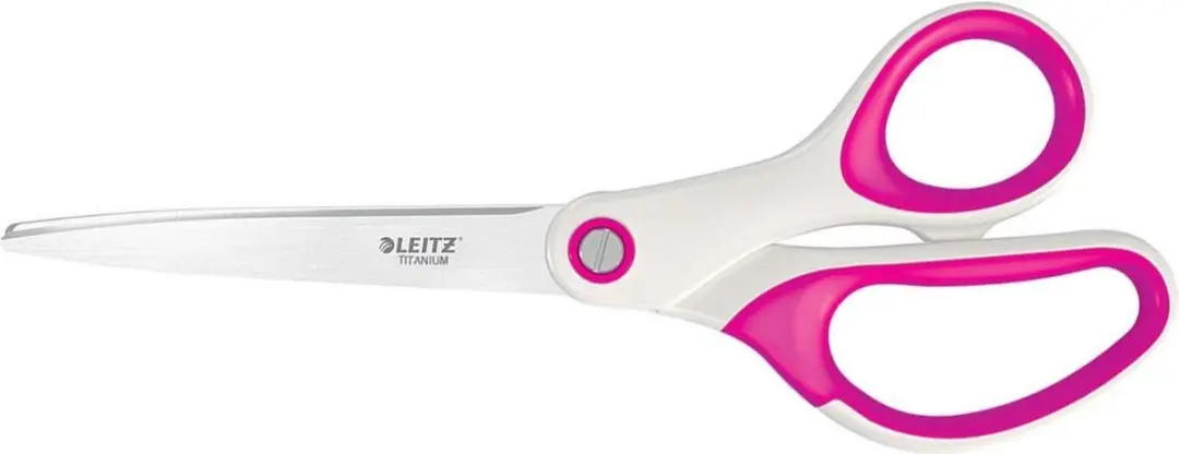 Leitz WOW Titanium Roestvrijstalen Schaar Roze
