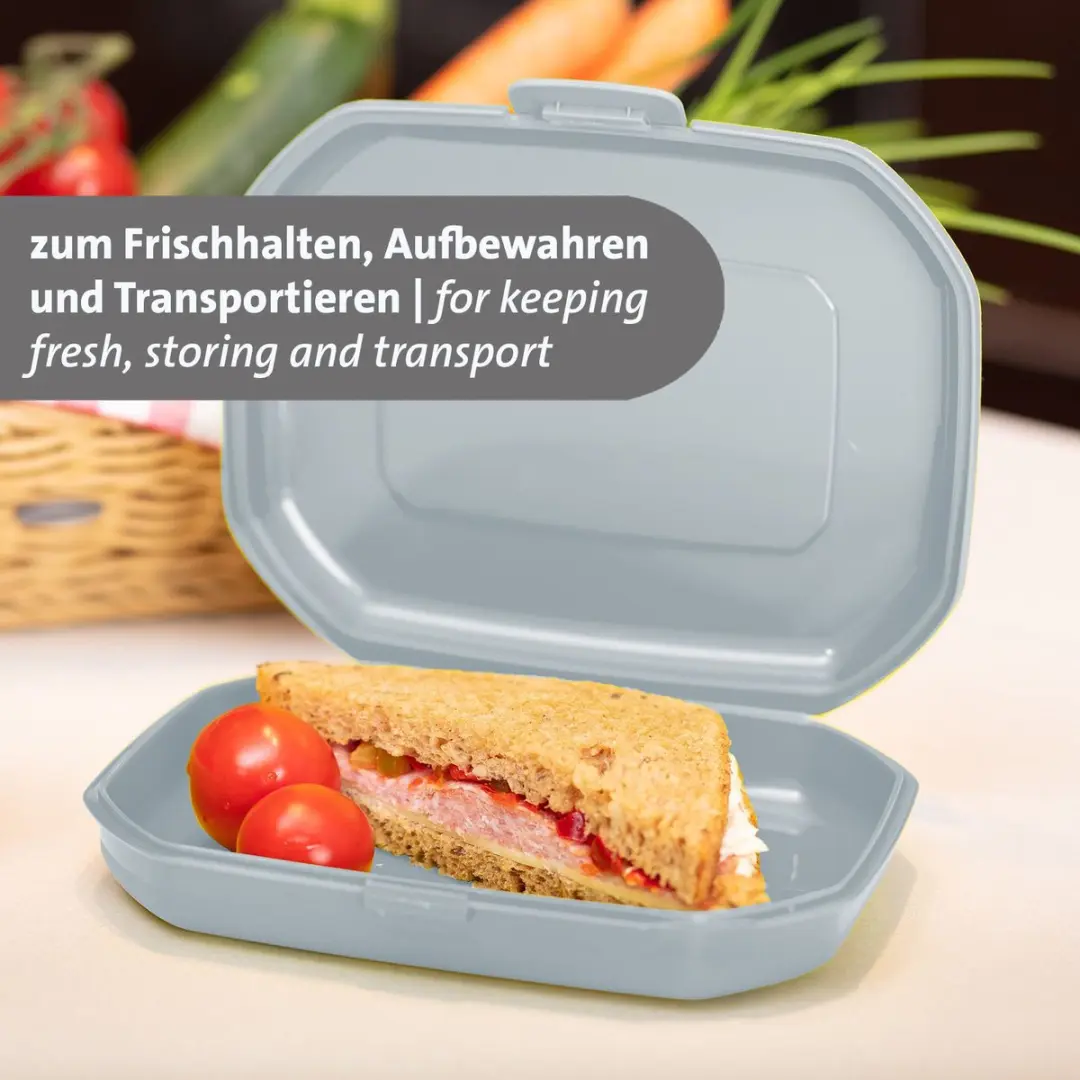 Westmark Mini Lunchbox 3-delig - Blauw