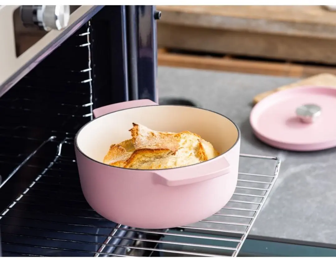 KitchenAid Braadpan Emaille 22cm Dried Rose - CC007430-001