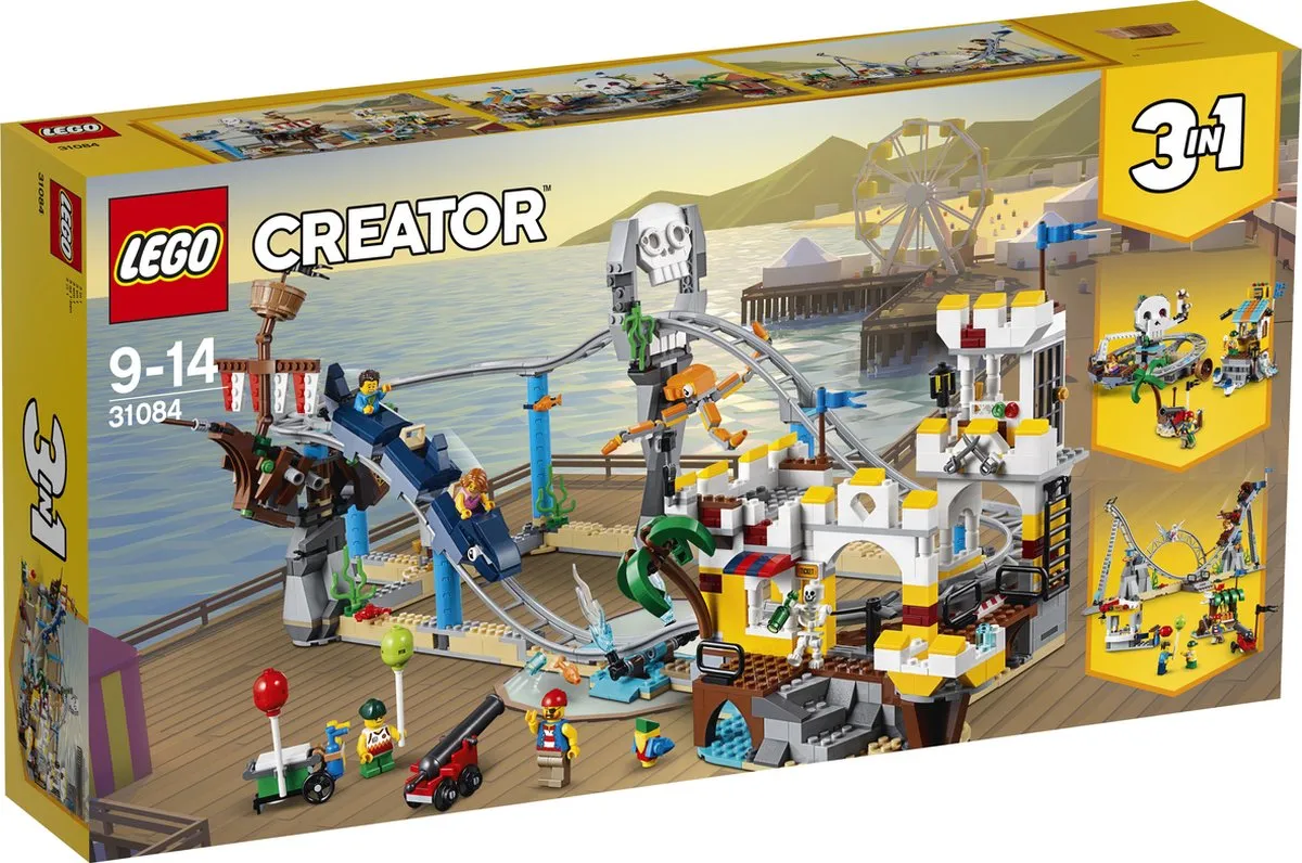 LEGO Creator Piratenachtbaan 31084