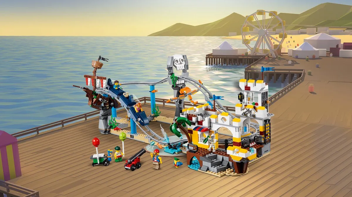 LEGO Creator Piratenachtbaan 31084 - 923 Stukken