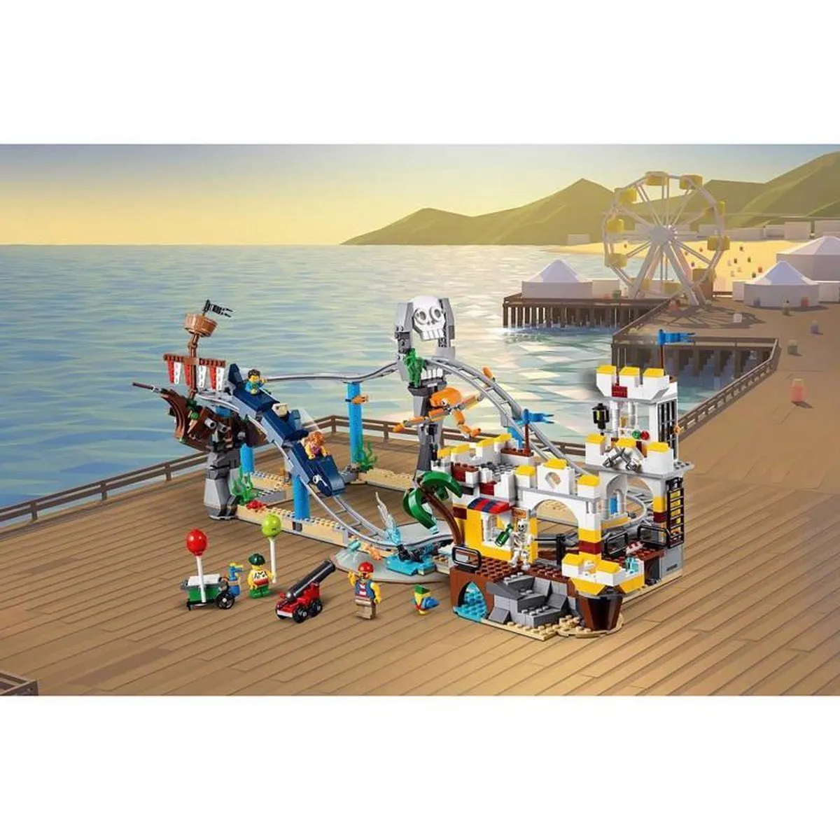 LEGO Creator Piratenachtbaan 31084 - 923 Stukken