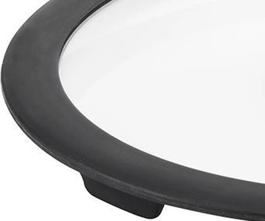 Lagostina Ingenio Deksel 28cm - Zwart/Transparant