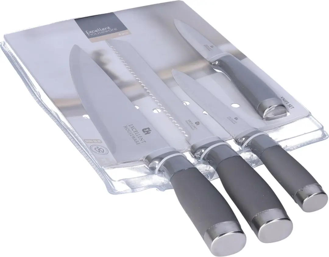 Excellent Houseware Keuken Messen Set 4-delig