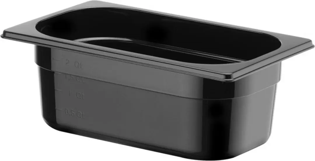 Hendi GN 1/4 Container 2,8L - Zwart