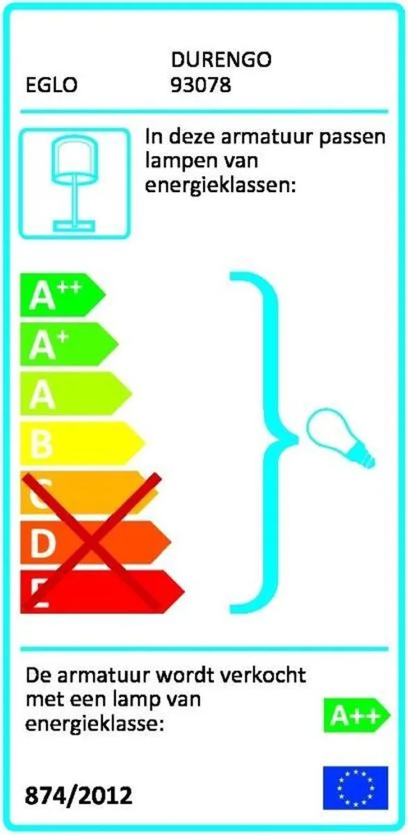 Eglo Gexo LED Tafellamp - Wit/Chroom