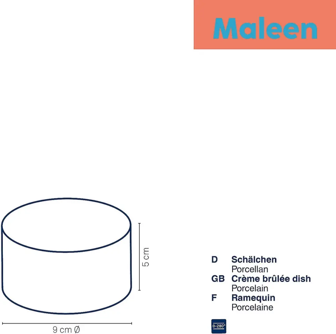 Kela Crème Brûlée Schaaltje Wit 9cm - 0.3L