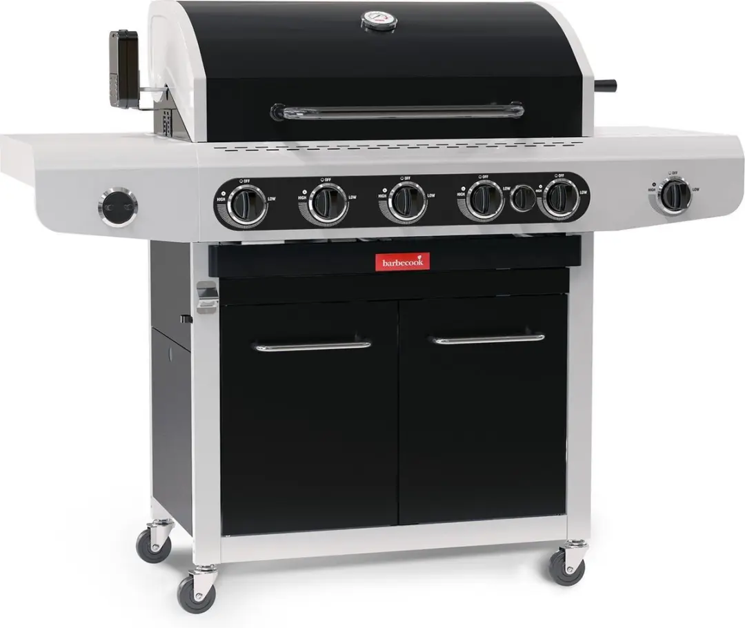 Barbecook Siesta 612 Black Edition Gasbarbecue 5 Branders