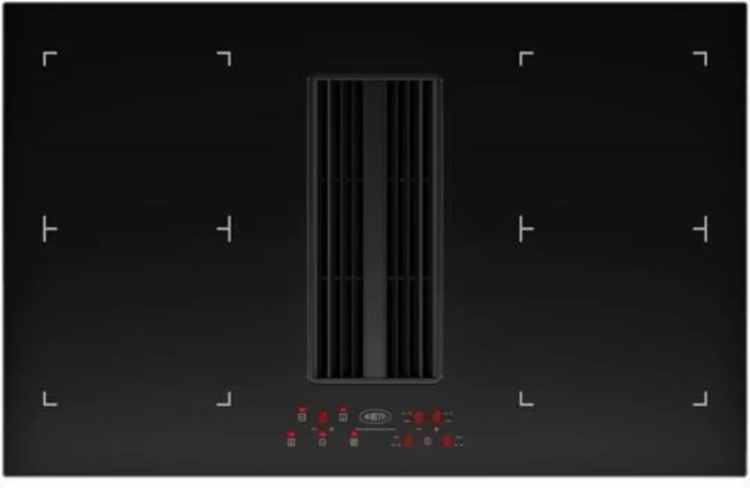 Boretti MLIH83 Inductiekookplaat met Afzuiging 83cm