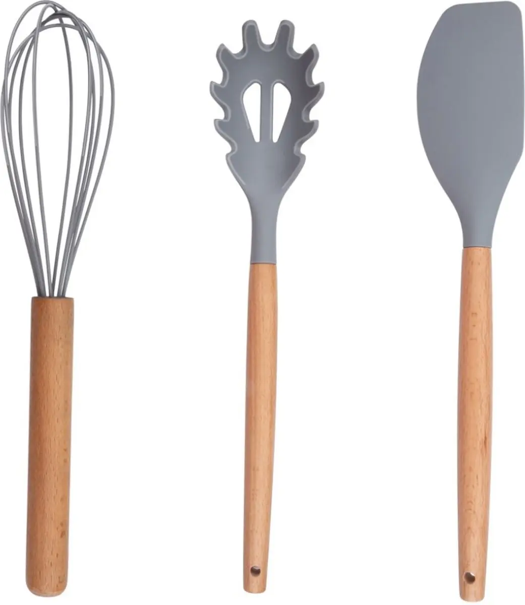 Alpina Keukengerei Set 12 Stuks - Grijs