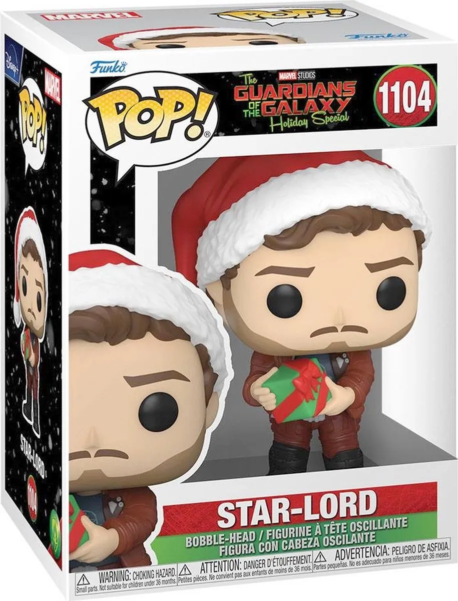 Funko Marvel Holiday Special POP! Star-Lord Verzamelfiguur - Multicolor