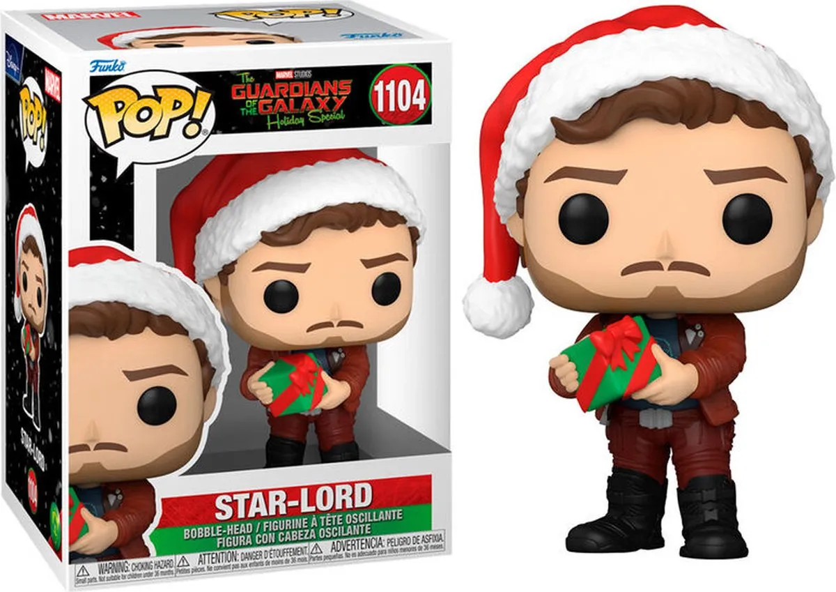 Funko Marvel Holiday Special POP! Star-Lord Verzamelfiguur - Multicolor