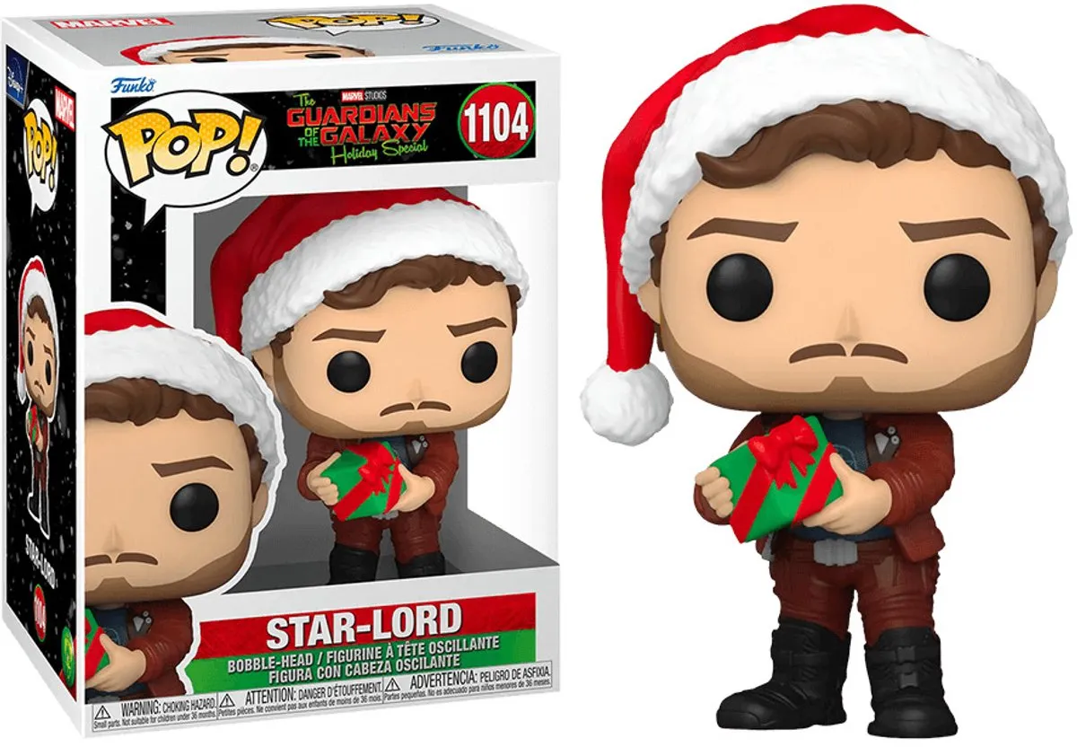 Funko Marvel Holiday Special POP! Star-Lord Verzamelfiguur - Multicolor - afbeelding 6 van 6