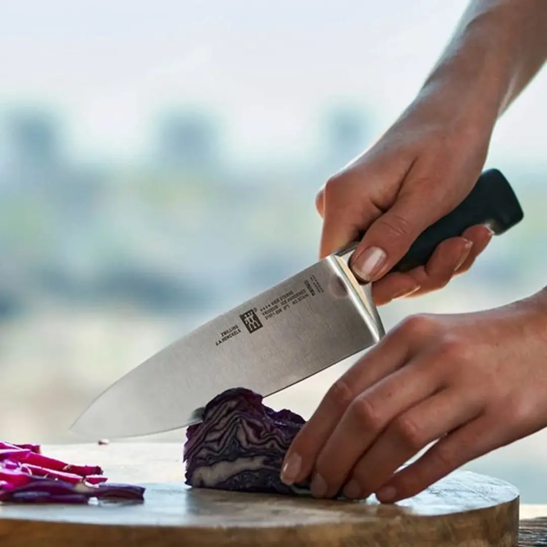 Zwilling 4 Star Koksmes 200mm - Grijs