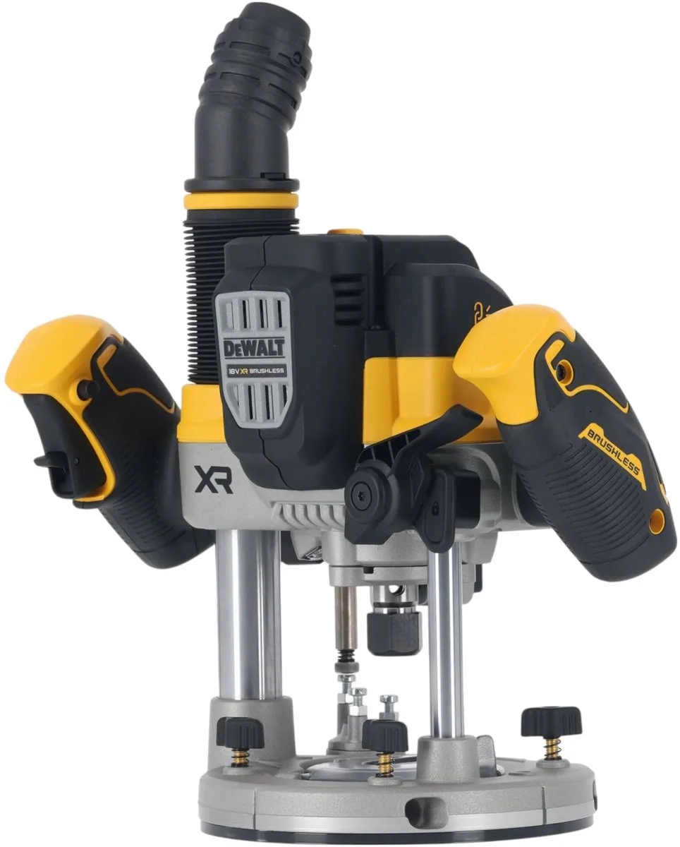 DeWalt DCW620H2 Accu Bovenfrees 18V XR - 2x POWERSTACK 5.0Ah - Geel/Zwart