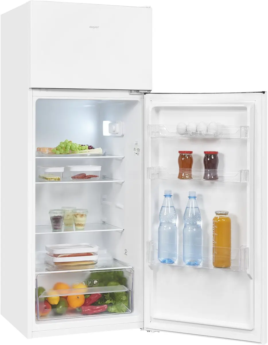 Exquisit KGC270-45-040EW Koel-vriescombinatie 206L - Wit