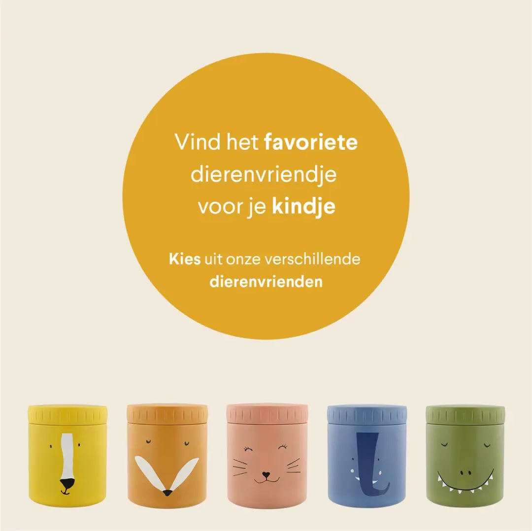 Trixie Mr. Lion Thermopot 350ml - Geel