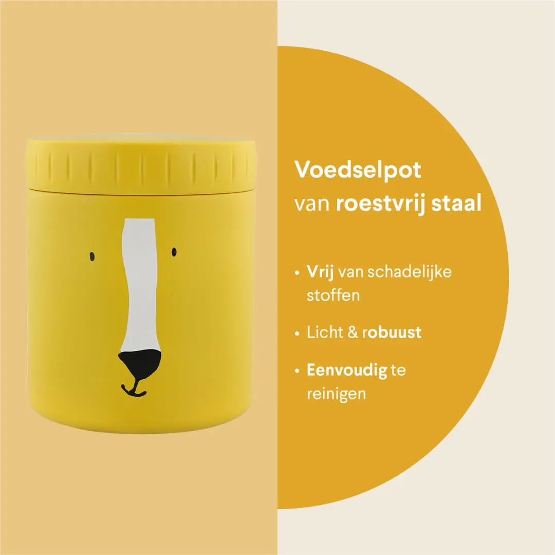 Trixie Mr. Lion Thermopot 350ml - Geel