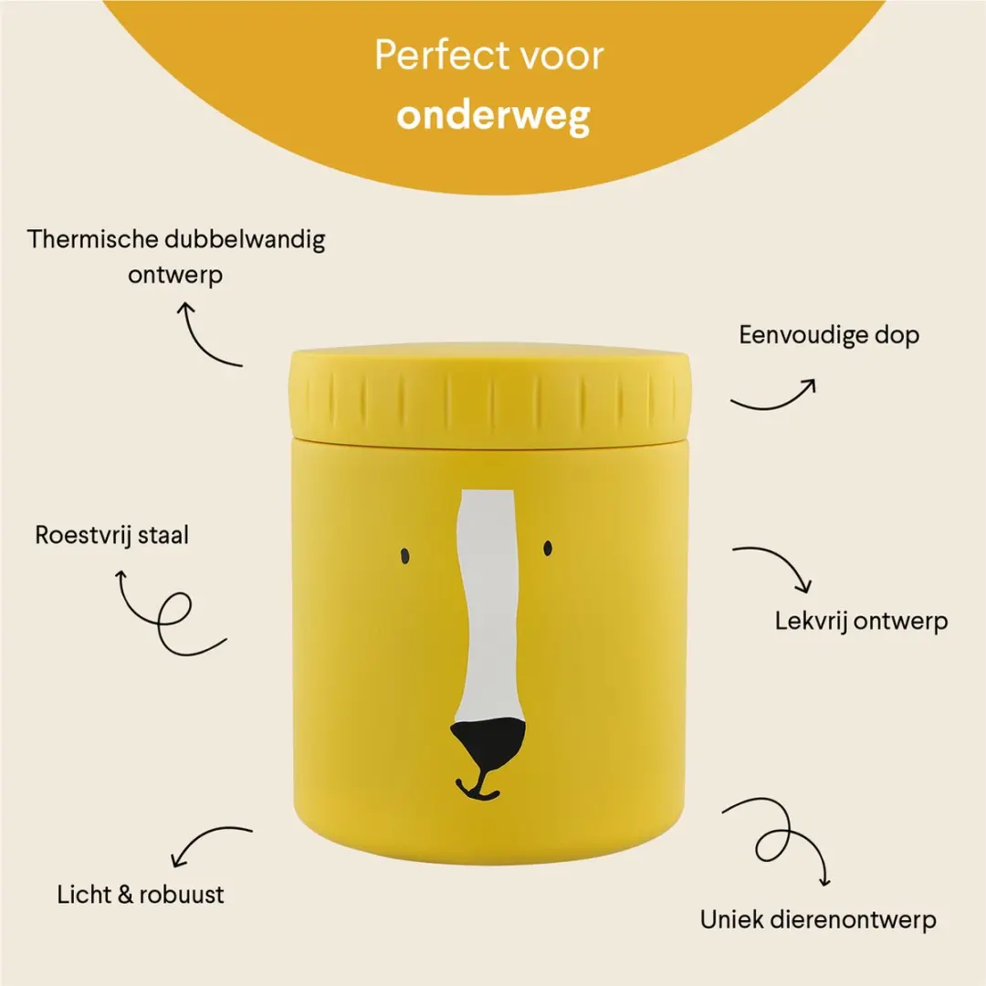 Trixie Mr. Lion Thermopot 350ml - Geel