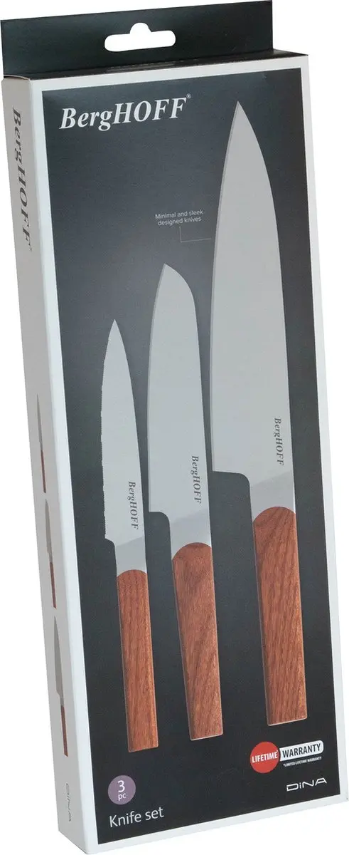 BergHOFF DiNA Ion 3-delige messenset - 3 Stuks - afbeelding 6 van 6
