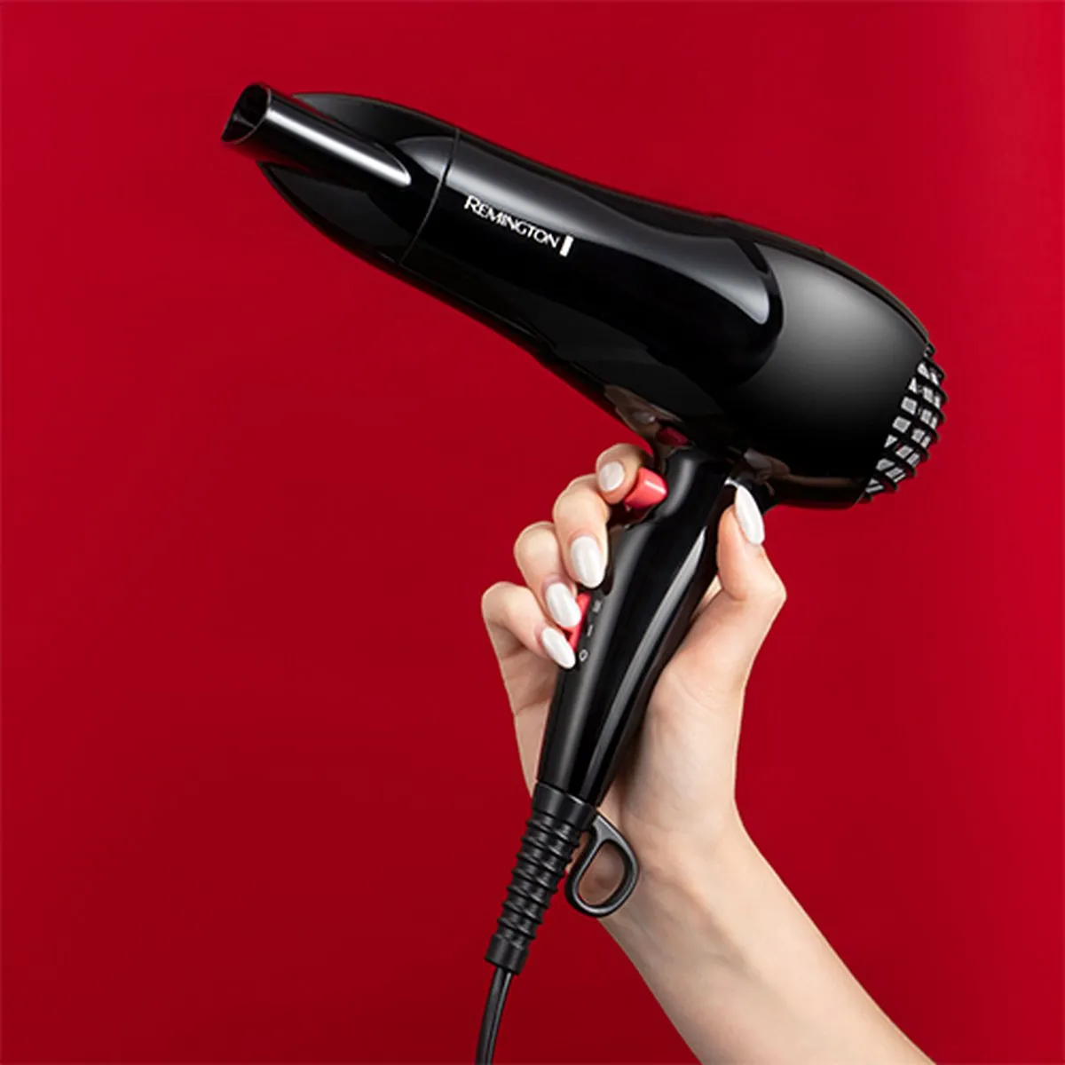 Remington My Stylist Föhn D2000 1900W - Zwart/Rozig