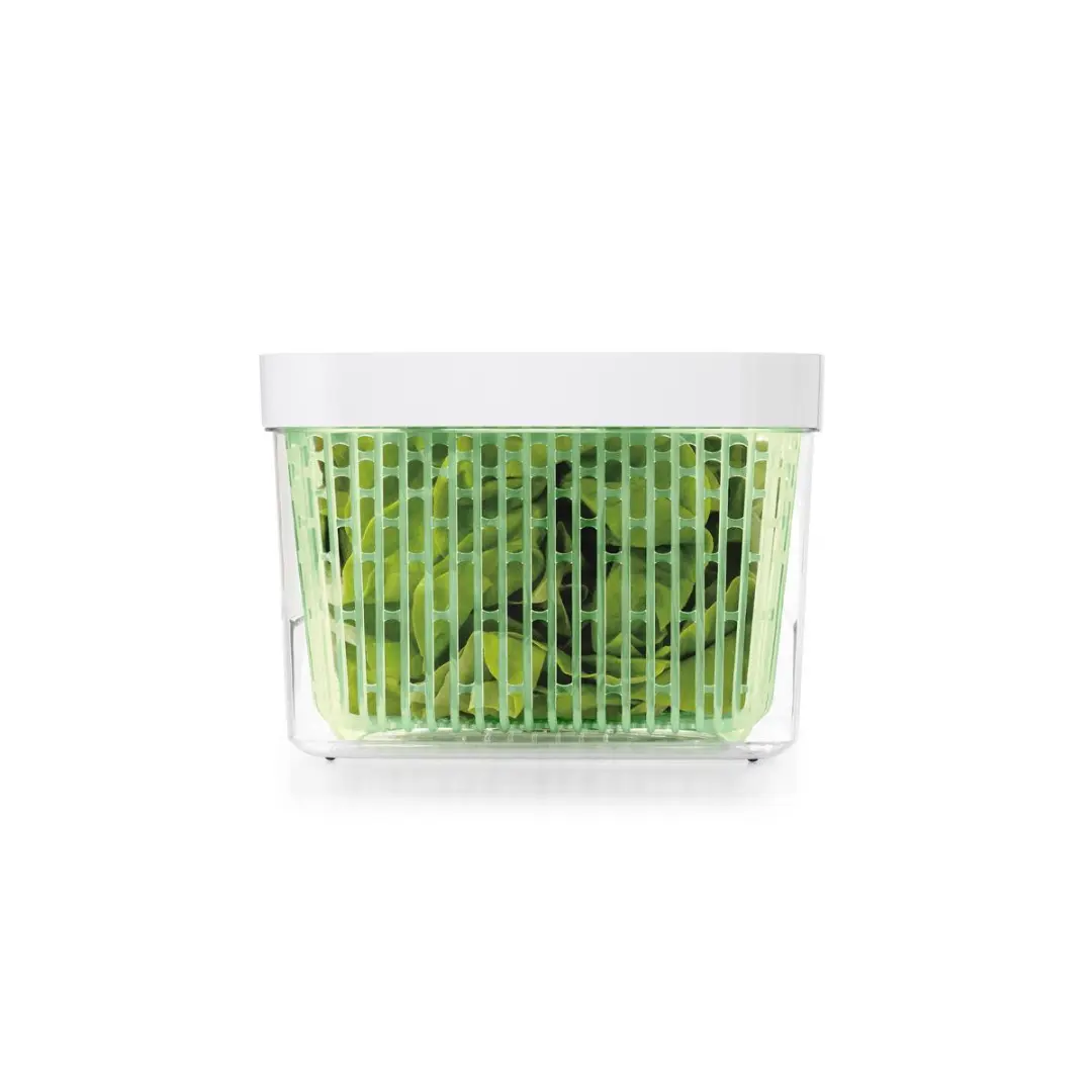 OXO Good Grips Vershoudbak 4L - Koolstoffilter - Wit/Transparant - afbeelding 6 van 6