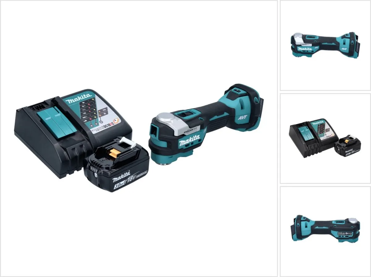 Makita DTM 52 RF1 Multifunctioneel Gereedschap 18V