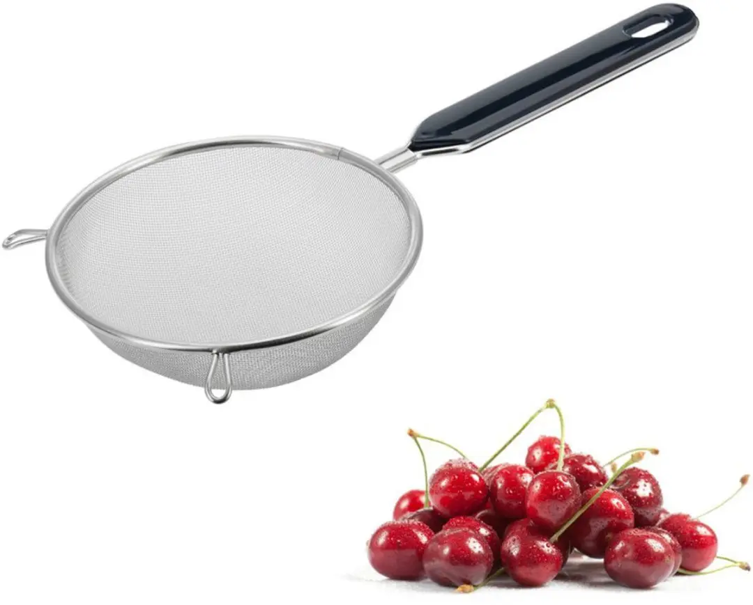 Westmark Theezeefjes 2450 6260 - 2x D10/D7cm - Zwart/Zilver