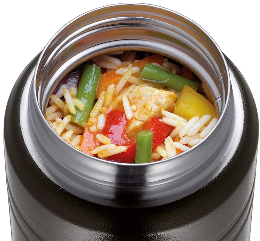 Cilio Food Container Monte 500ml - Metallic/Zwart