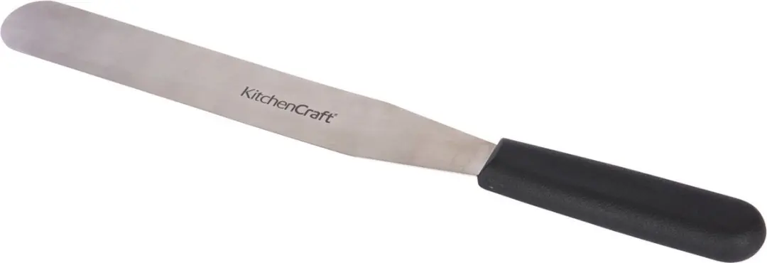 KitchenCraft Sweetly Does It Paletmes 38cm - Zwart/Zilver