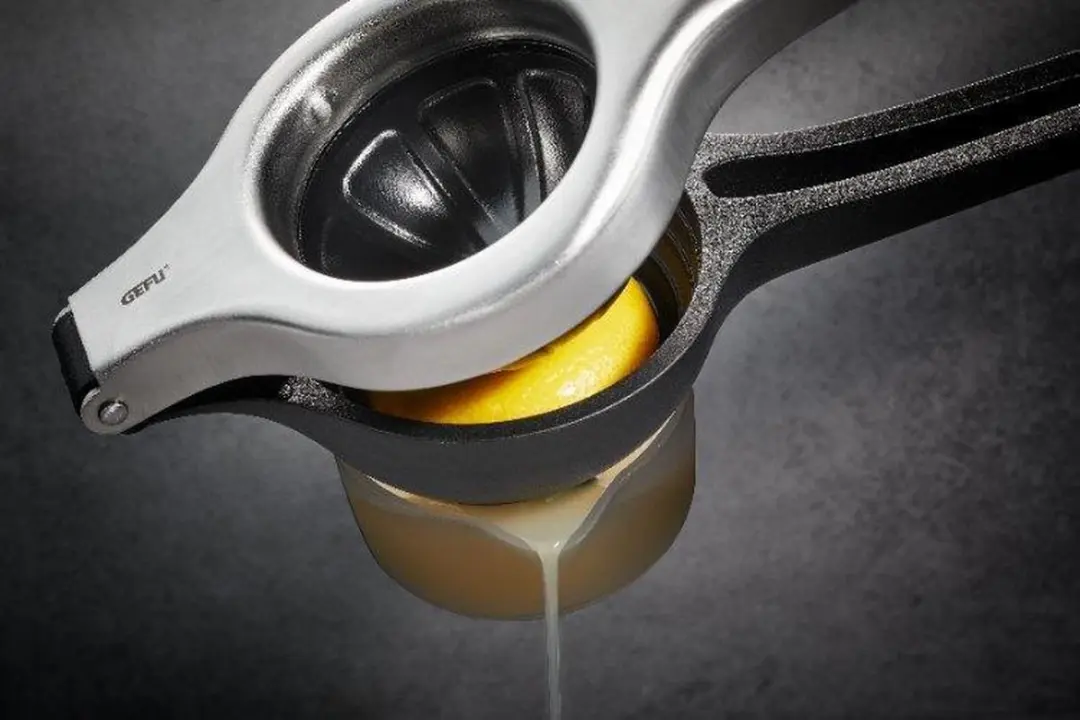 GEFU LEMON PRO Citruspers - Zilver/Zwart